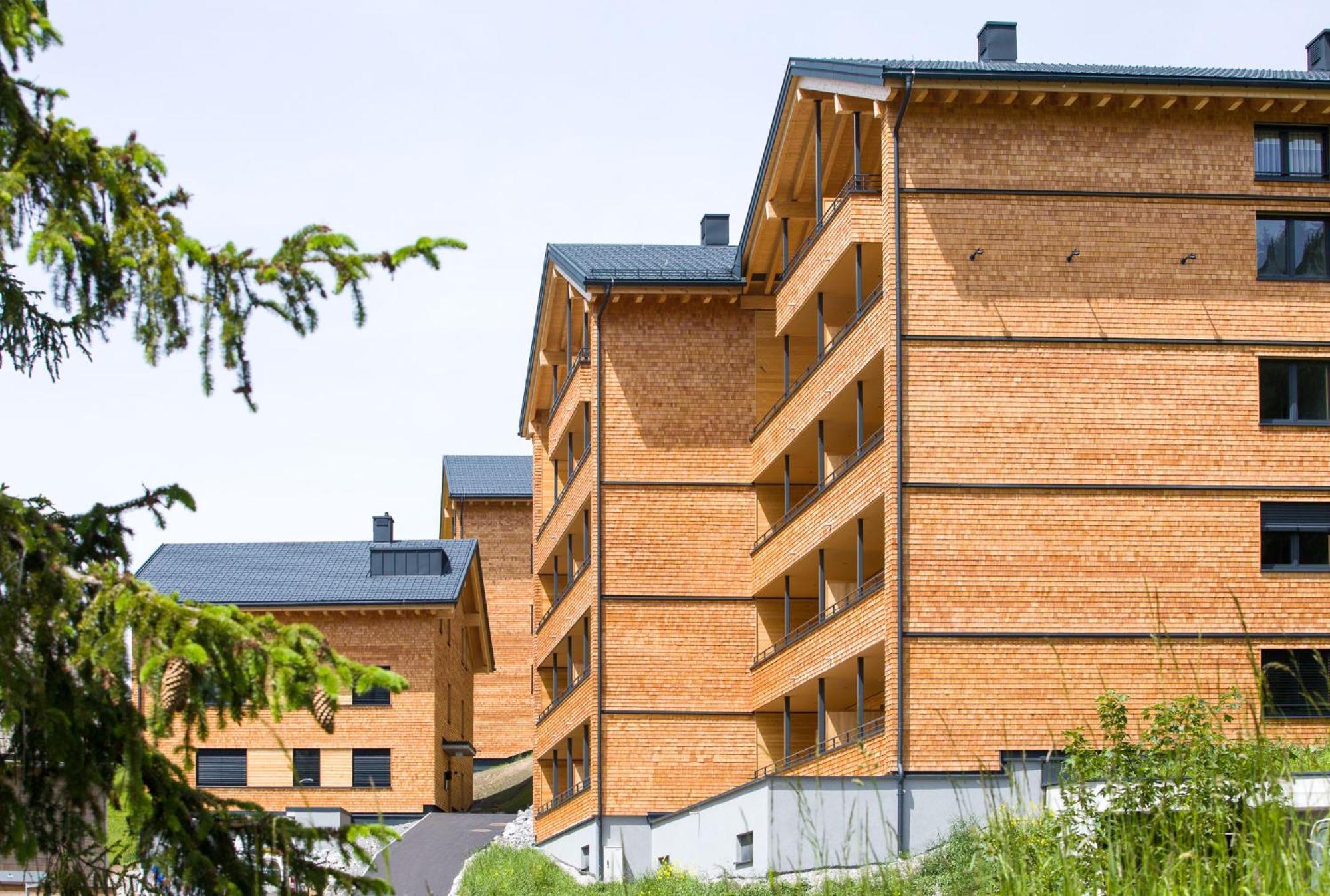 Apartamento Alpenstolz Damuels Haus 4 - Stilvoll Urlauben In Den Bergen Exterior foto